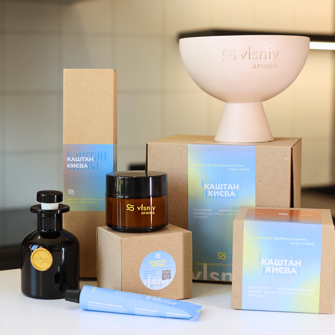 Рефіл для аромадифузора «Каштан Києва», 200 мл — каштан, дуб та бурбонська ваніль