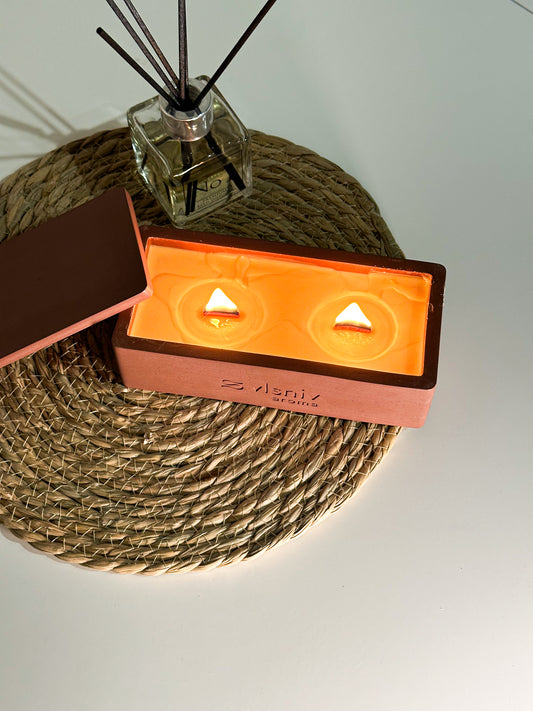 СВІЧКА СОЄВА «На межі вигорання», ВАННОЧКА, 320 Г