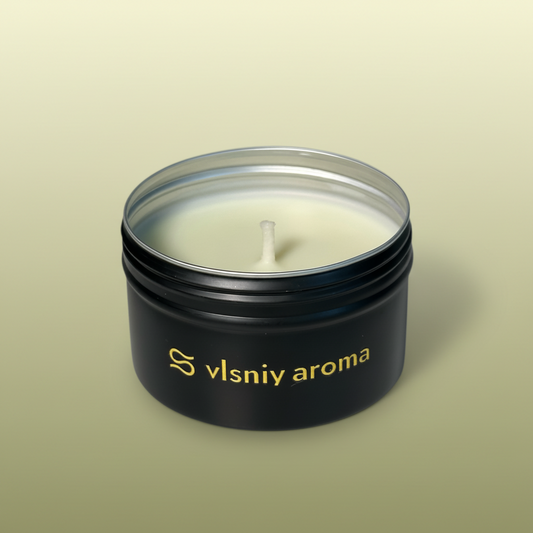 Свічка «Матча Клаб», міні, металева, 80 г Vlsniy.aroma