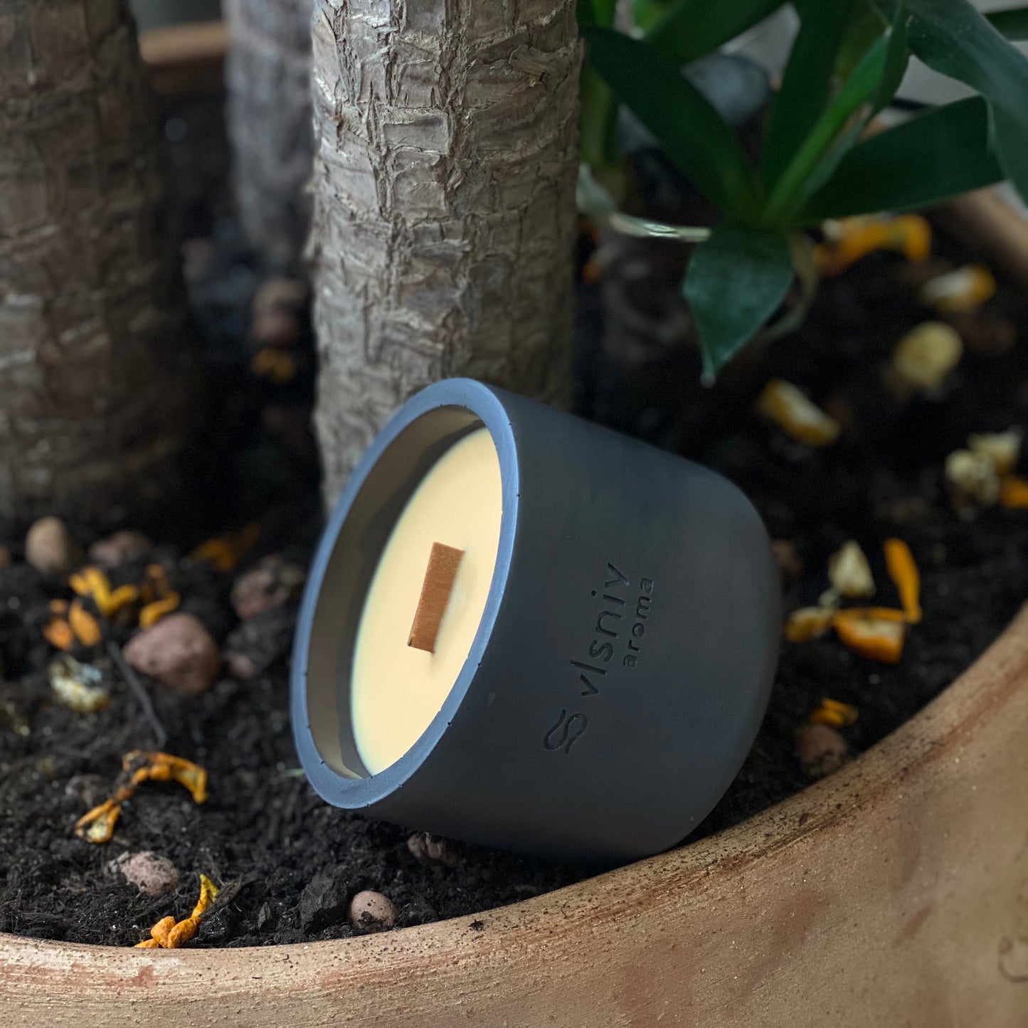 Свічка «Vanilla Tobacco», циліндр, 220 г