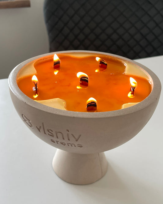 СВІЧКА СОЄВА «Без тривоги», ЧАША 520 Г