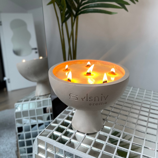 Соєва свічка «FWB» чаша, 520 г — пряна груша, бренді та кориця