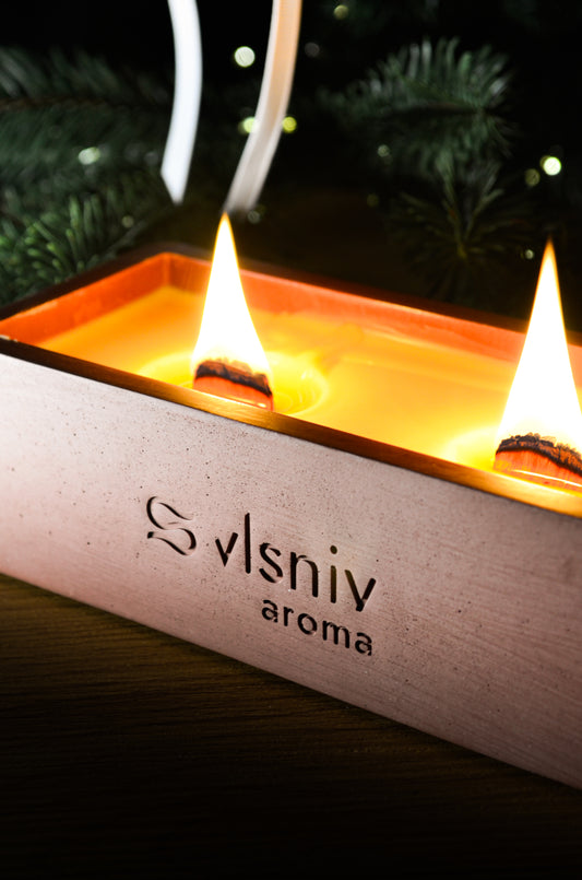 СВІЧКА СОЄВА «Vanilla Tobacco», ВАННОЧКА, 320 Г