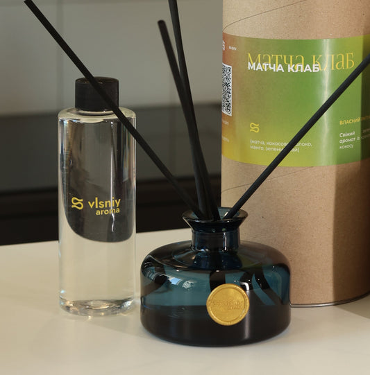 Рефіл для аромадифузора «Матча Клаб» 200 мл — матча, кокос і манго