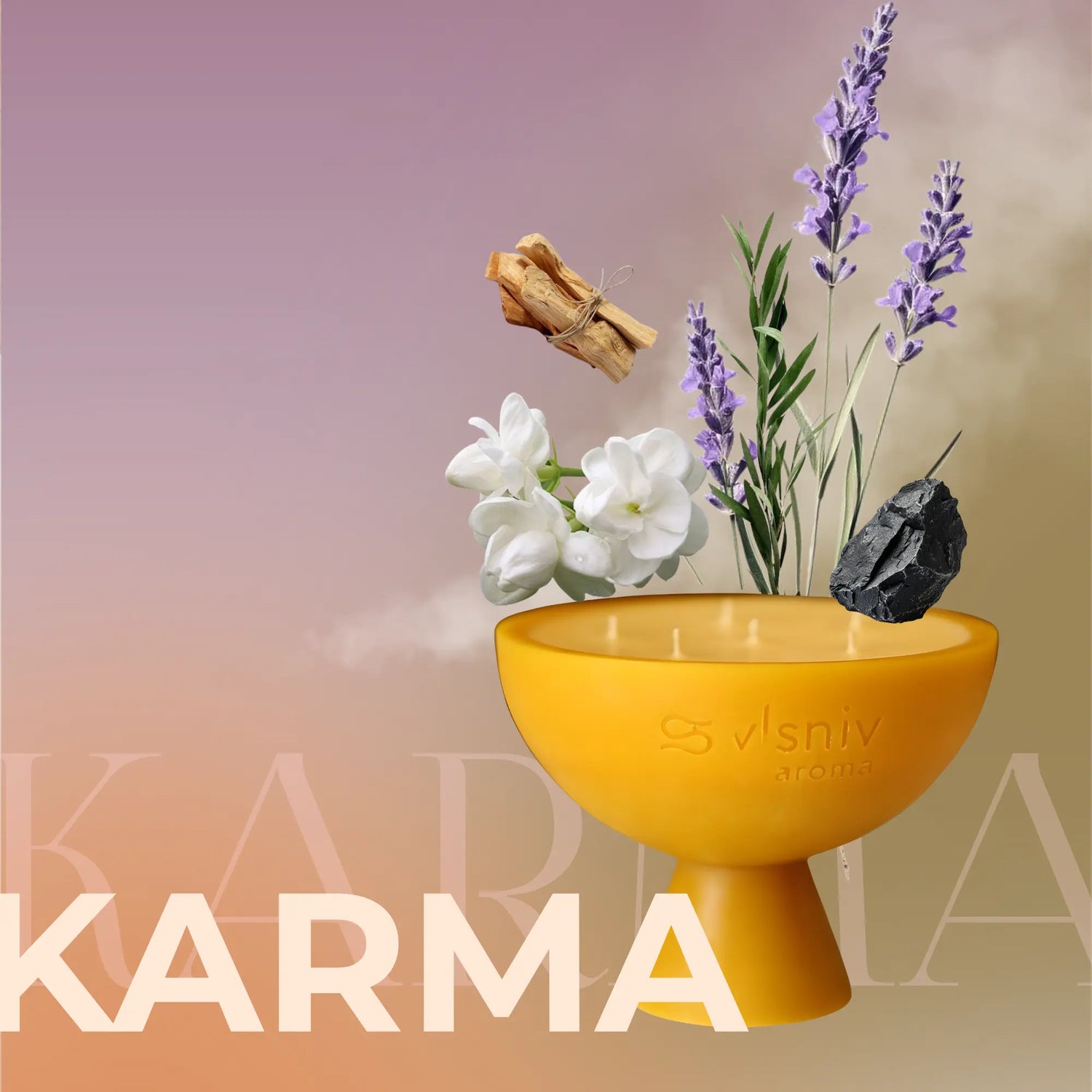 Аромапродукти Karma — лаванда, амбра і шавлія Vlsniy Aroma