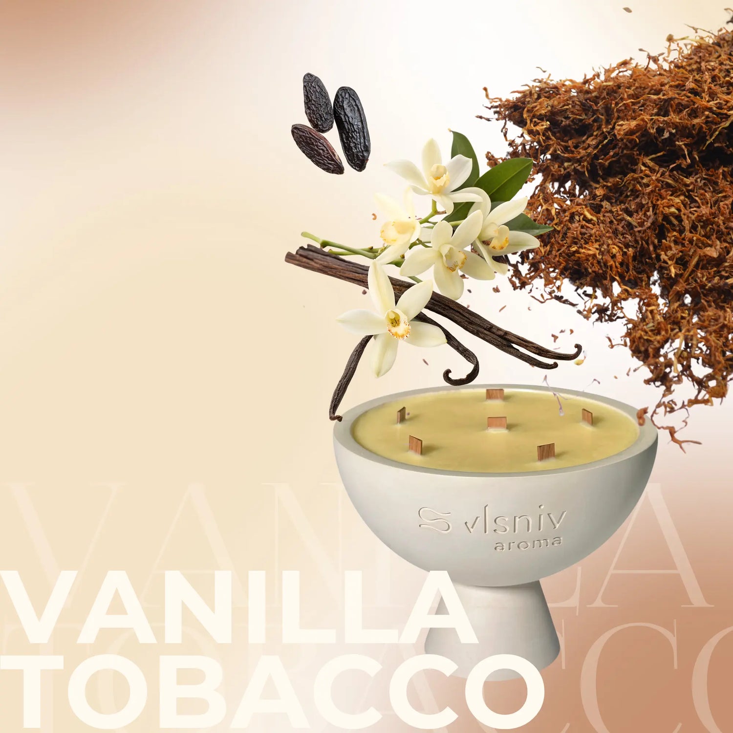Аромапродукти Vanilla Tobacco — ваніль і тютюн Vlsniy Aroma