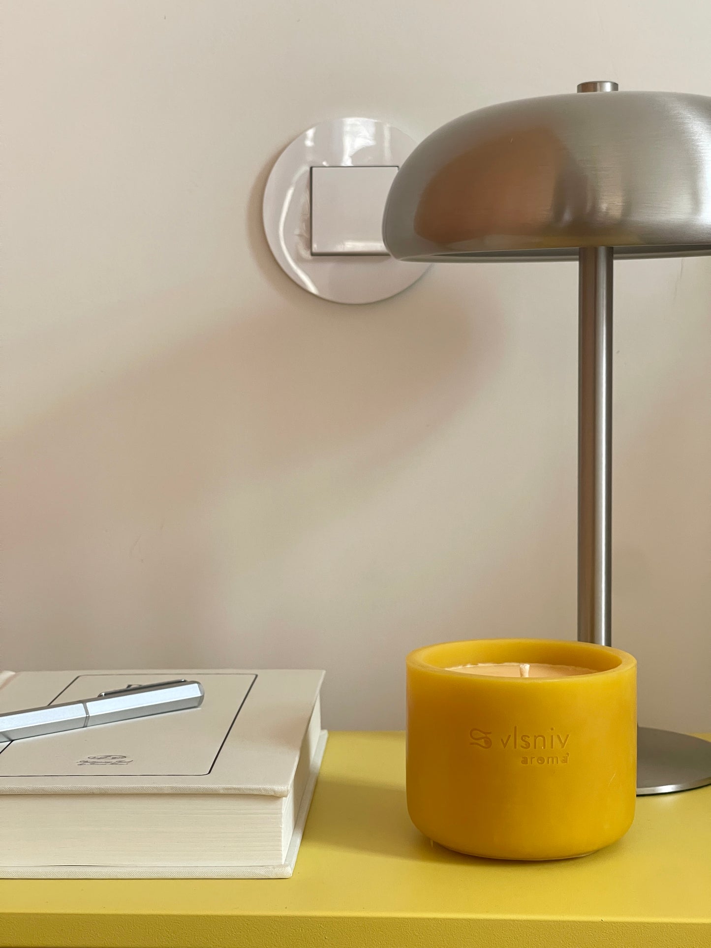 СВІЧКА СОЄВА «Aura», ЦИЛІНДР, 220 Г