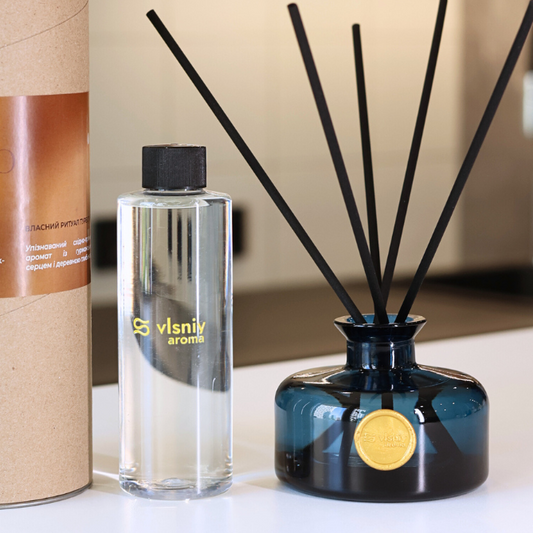 Рефіл для аромадифузора «Situationship», 200 мл — вишня, червоне вино та амбра