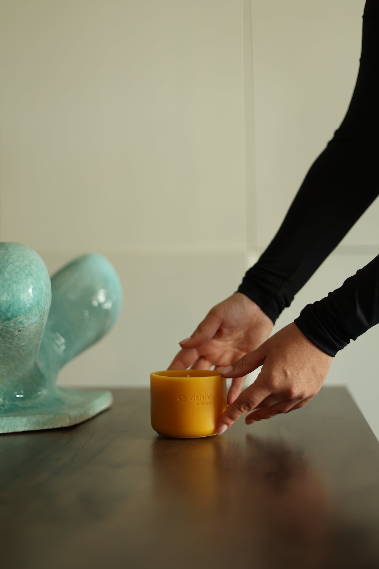 СВІЧКА СОЄВА «Aura», ЦИЛІНДР, 220 Г