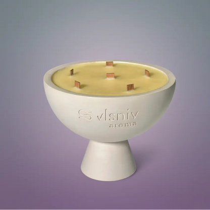 Соєва свічка «Nectar Noir» чаша, 520 г — сандал, шафран та чорна слива Vlsniy.aroma
