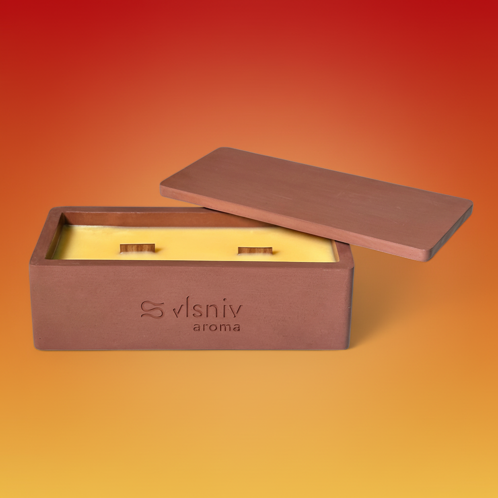 Соєва свічка «FWB» ванночка, 320 г — пряна груша, бренді та кориця