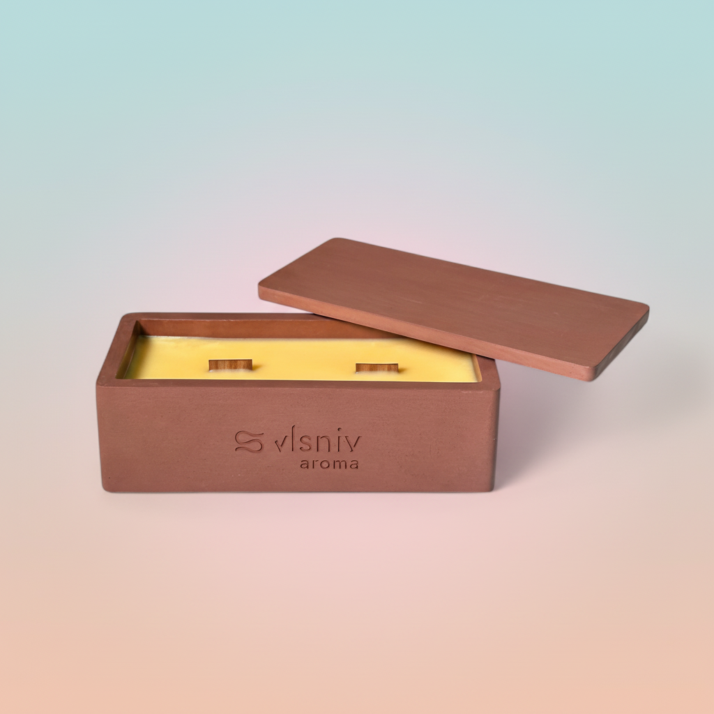 Соєва свічка «Без зобов'язань», ванночка, 320 г — солодкий фруктово-квітковий аромат